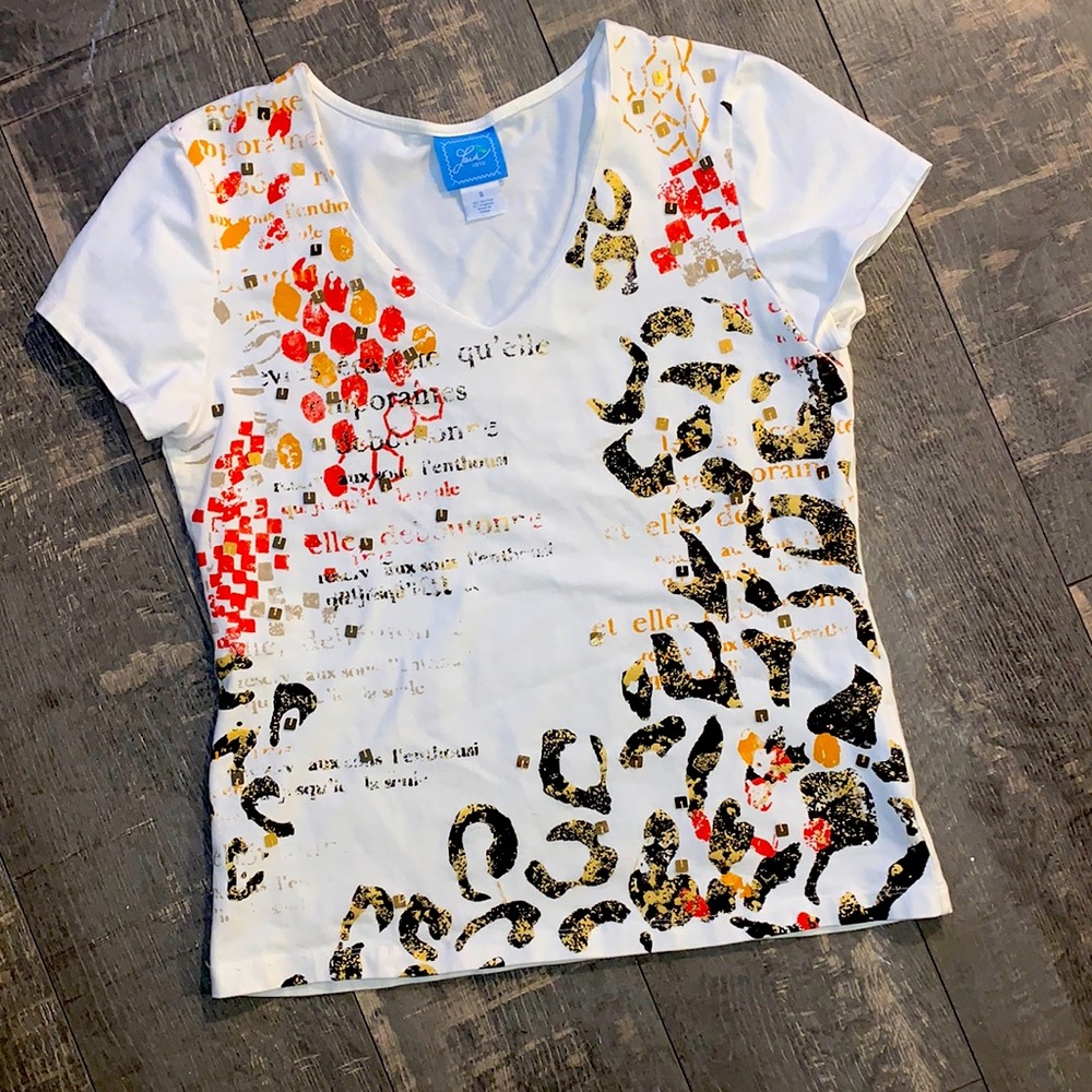 Size small Lara lane provincial swooped top